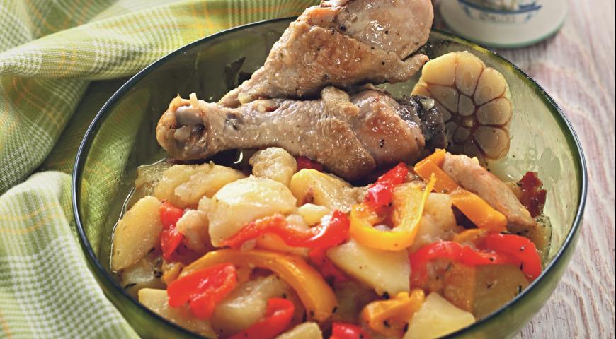 Рецепт Курица с картофелем