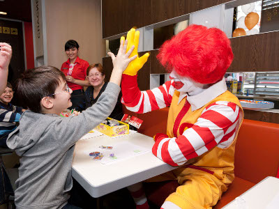 23 ноября в сети фастфуда Макдоналдс пройдёт ежегодная благотворительная акция МакХэппи День