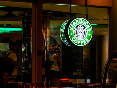 Кофейня Starbucks наступает на юг России