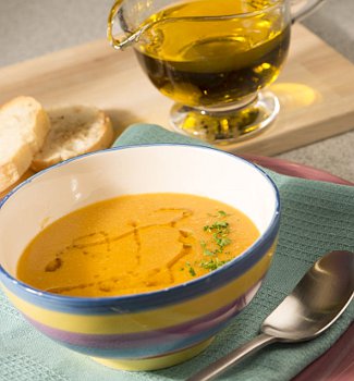 Рецепт Суп-крем из бобовых с оливковым маслом