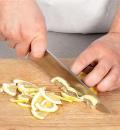 Фото приготовления рецепта: Блинчики с лимонным творогом, шаг №3