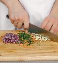 Фото приготовления рецепта: Салат из запеченных овощей, шаг №3