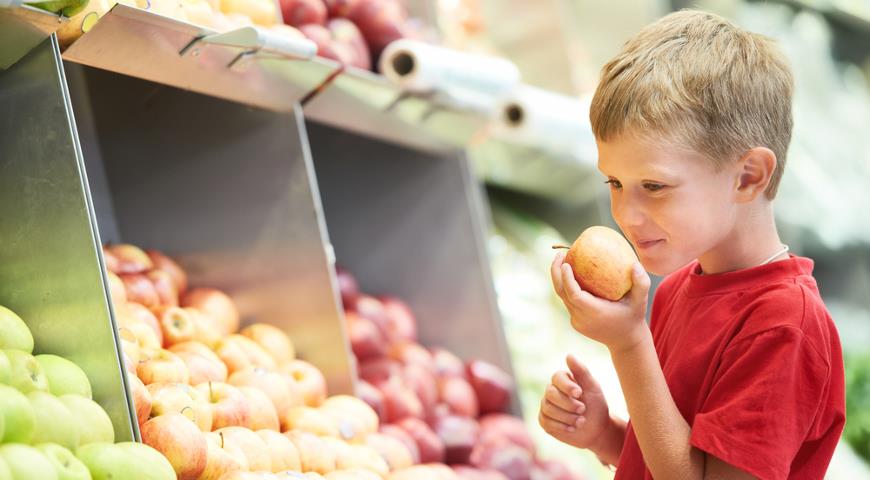 овощи и фрукты в детском рационе, детское питание