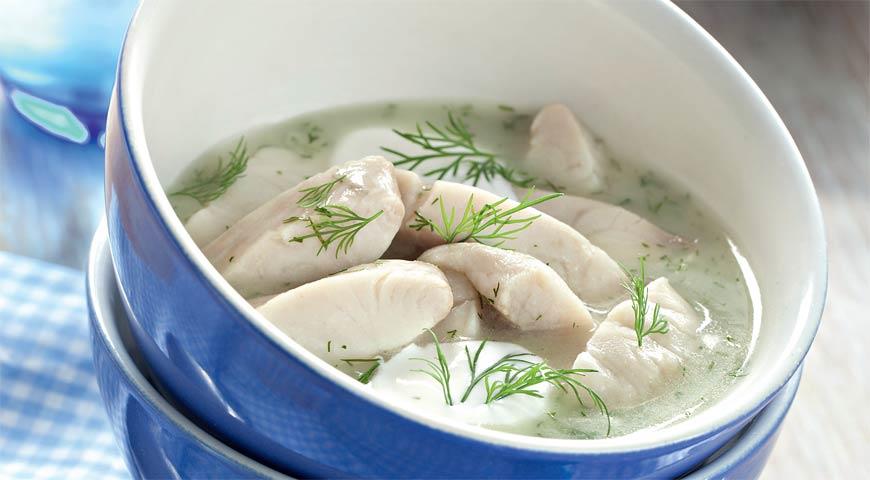 Рецепт Укропный суп с рыбой