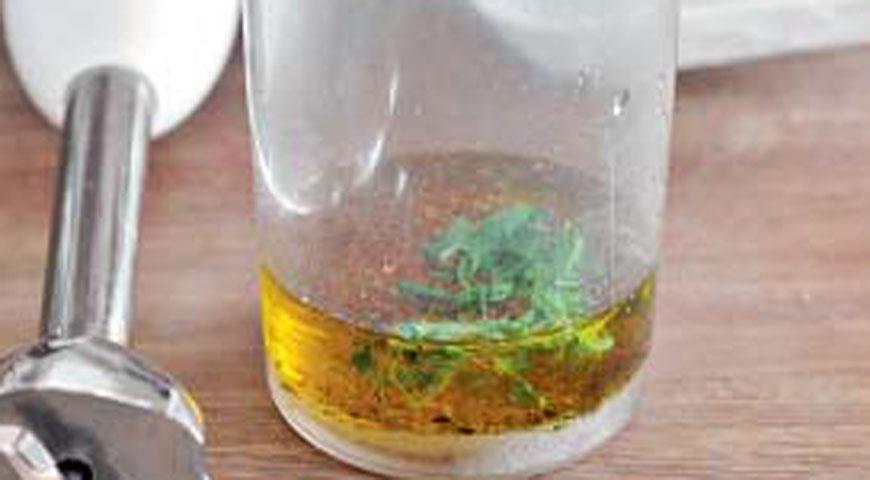 Фото приготовления рецепта: Зеленый салат с артишоками и рисом, шаг №1