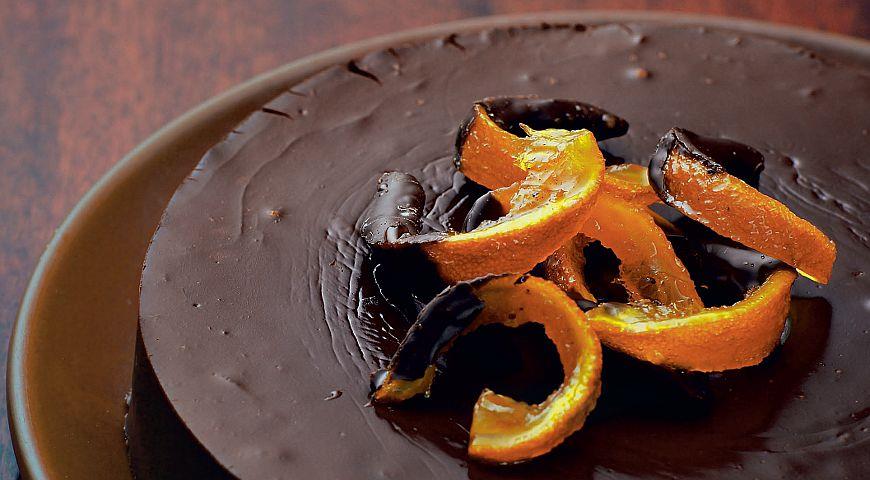 Шоколадно-апельсиновый торт 