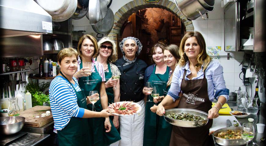 Весна в Италии: кулинарная школа Сергея Доли 