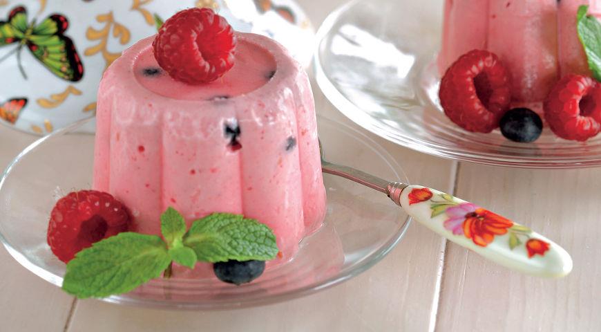 Рецепт Мороженое из йогурта и лесных ягод