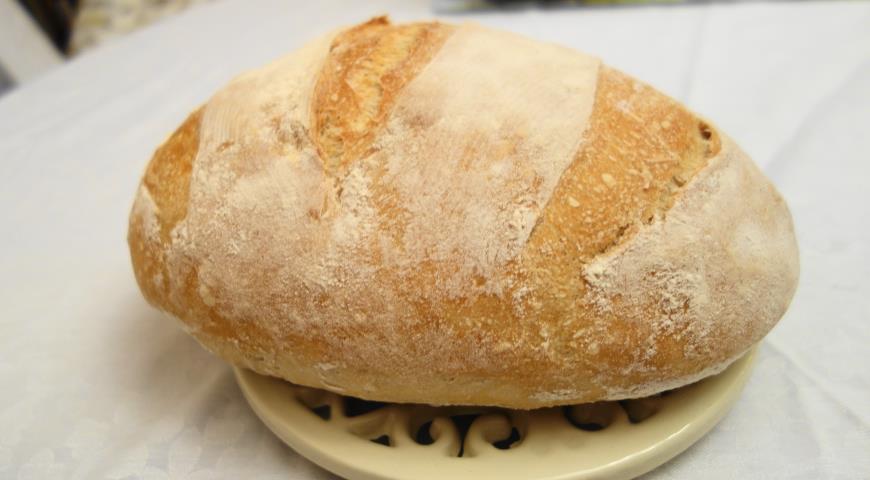 Деревенский хлеб, пошаговый рецепт с фото