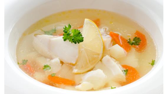 Супы из белой рыбы