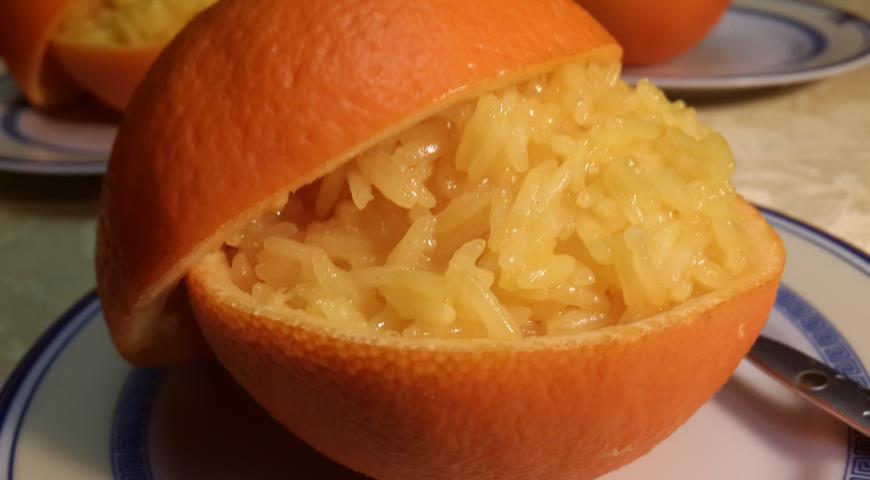 Рецепт Апельсиновый рис