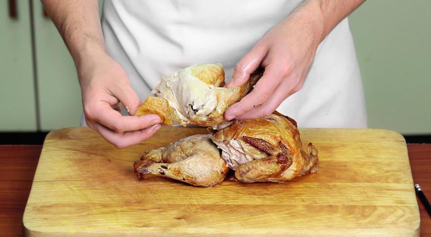 Фото приготовления рецепта: Шарики из курицы и сыра, шаг №1
