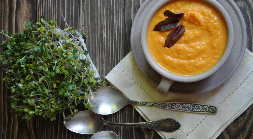 Рецепт Морковно-сельдерейный суп пюре