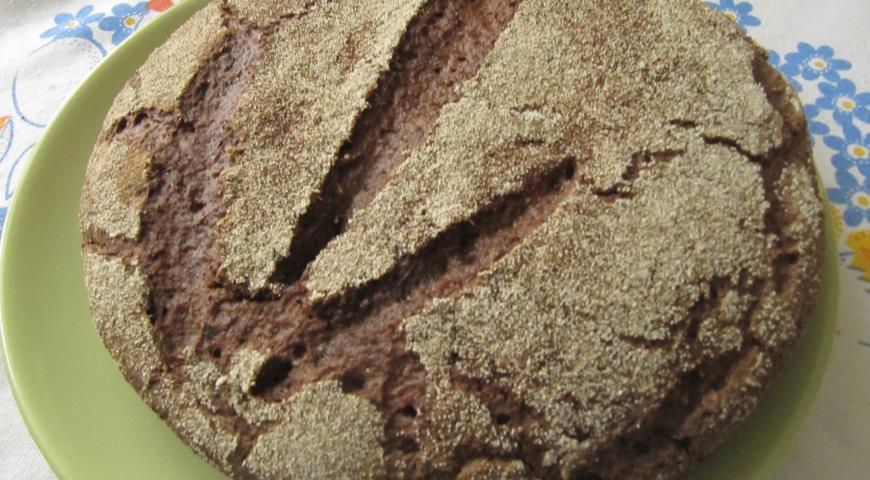 Рецепт Ржано-пшеничный хлеб на закваске