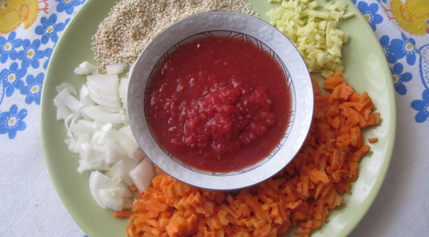 Подготовить ингредиенты для соуса