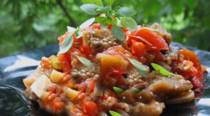 Рецепт Салат из запеченных овощей