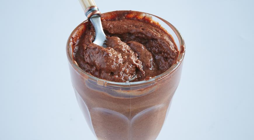 Рецепт Нежный шоколадный мусс от семьи Сонькиных
