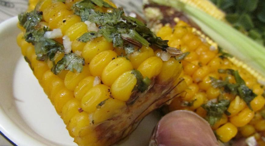 Рецепт Кукуруза, запеченная в фольге