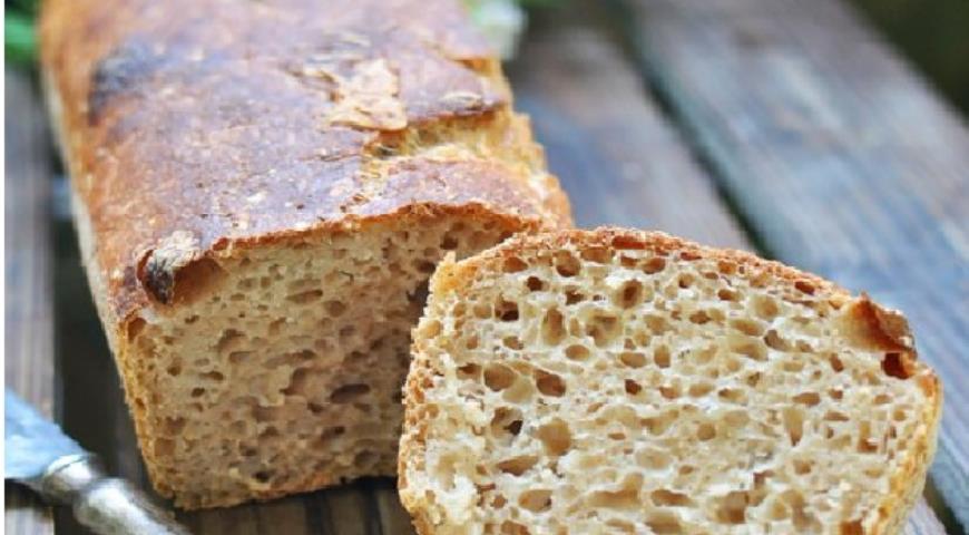 Рецепт Хлеб пшеничный цельнозерновой 75% влажности