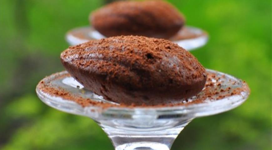 Рецепт Шоколадно-кофейные мадленки