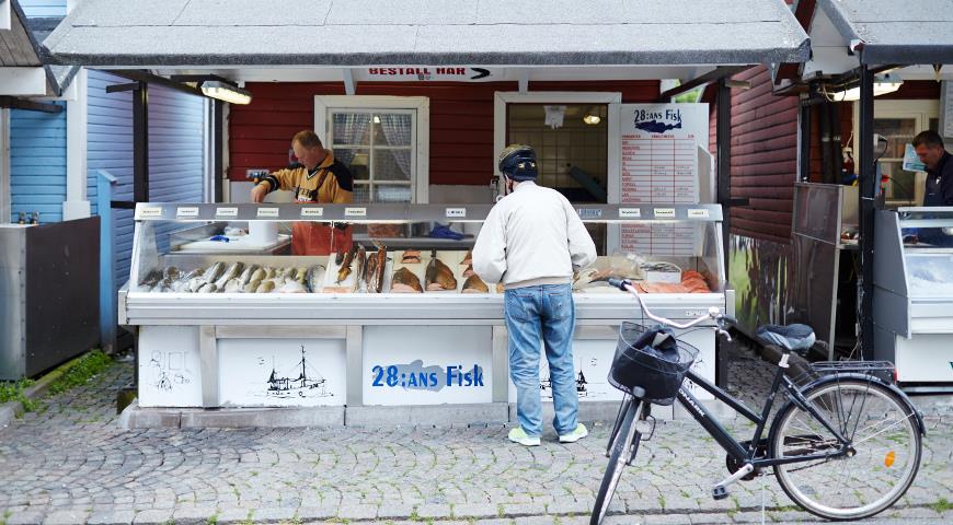 Рыбный рынок в Мальмё 