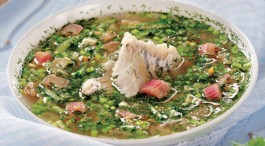 Рецепт Холодный суп из ревеня