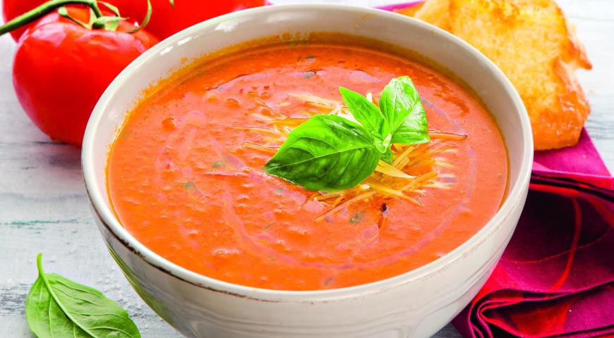 Как приготовить томатный суп из томатной пасты с рисом