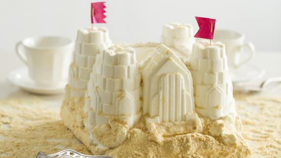 Торт-мороженое «Песочный замок»