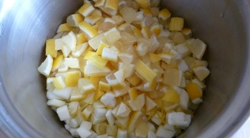 Готовим варенье из кабачка с лимоном и имбирем