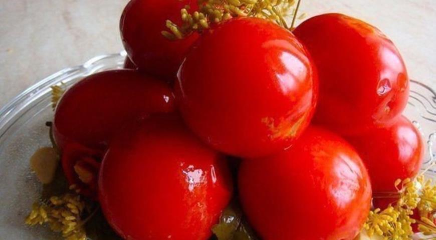 Рецепт Консервирование помидоров