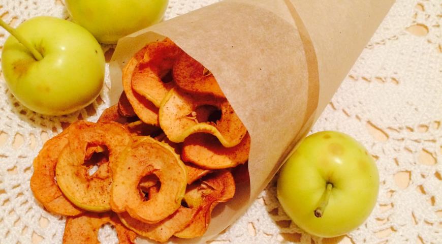 Рецепт яблочных чипсов