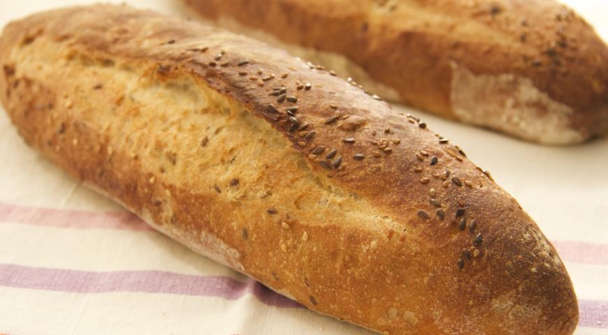 Рецепт Хлеб с семенами (Pain aux Cereales)