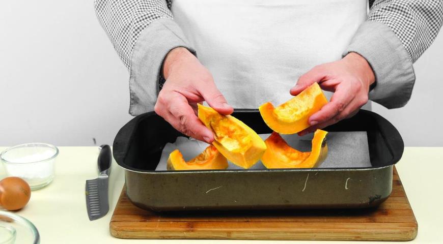 Фото приготовления рецепта: Ньокки из картофеля с тыквой, шаг №1