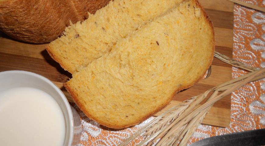 Рецепт тыквенного хлеба с льняными семенами