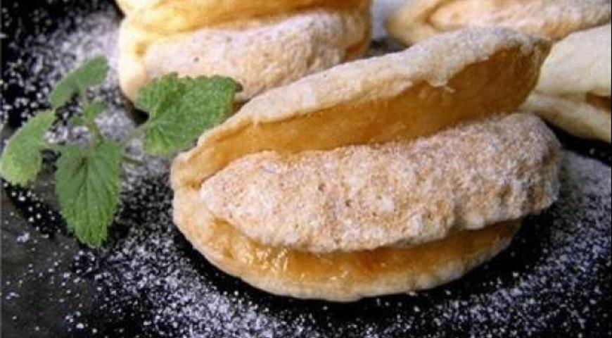 Рецепт Мини-пирожные «Карамельные язычки»