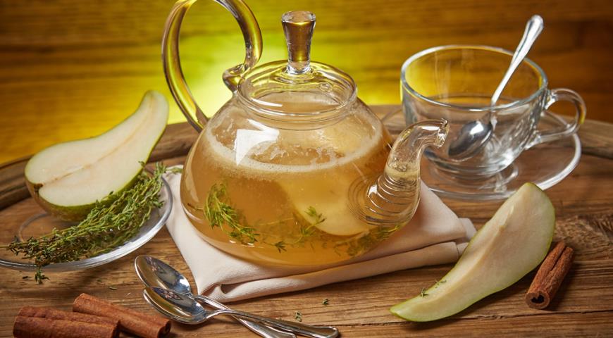 чай груша с бузиной от Лимончино