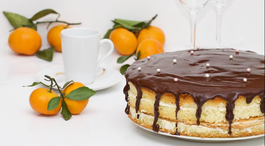 Рецепт торта "Оранжевое настроение"