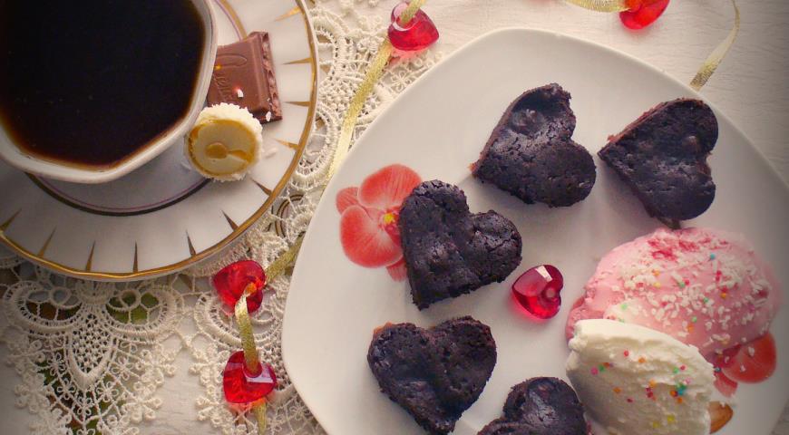 Рецепт Шоколадные пирожные с вишней