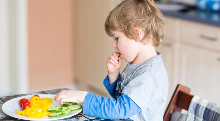 ребёнок и полезная еда