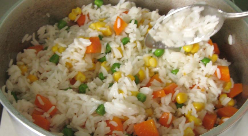 Рис с овощами, пошаговый рецепт с фото от автора Елена Бон