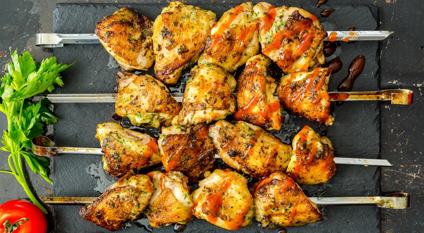 Как правильно приготовить шашлык из курицы Шашлык на Шампуре