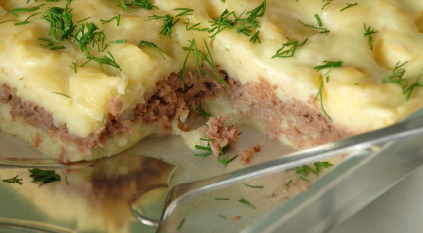 Картофельная запеканка с отварным мясом от Елены Бон, пошаговый рецепт с фото от автора Елена Бон