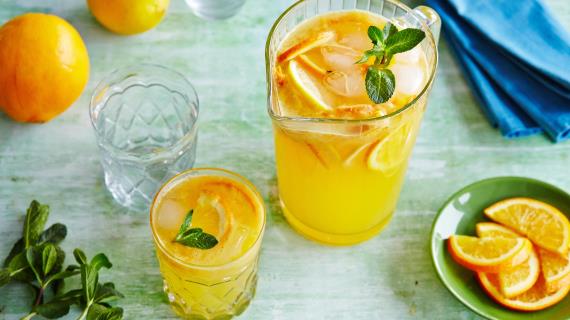 Сок из замороженных апельсинов, пошаговый рецепт с фото