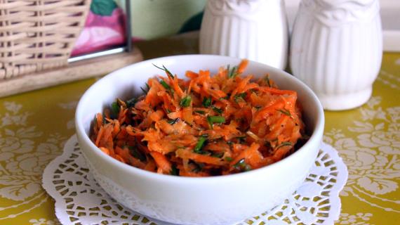 Салат из свежей моркови "Здоровье"