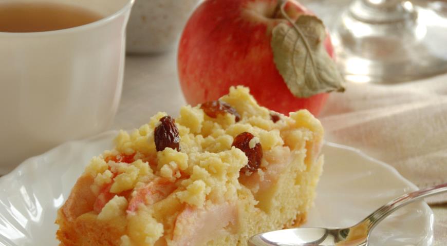 Рецепт яблочного пирога «Французский шик»
