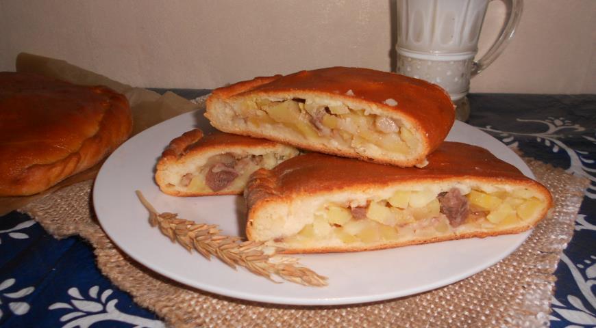 Бабушкины пироги с картофелем и утиным мясом