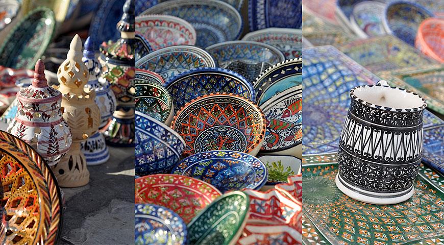 традиционная керамика Туниса