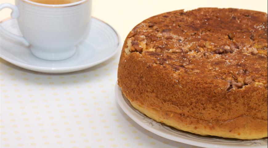 Рецепт пирога с грецкими орехами