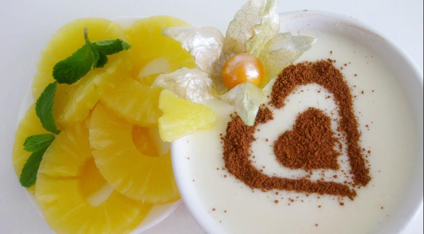 Готовый творожный десерт "Влюбленный ананас"
