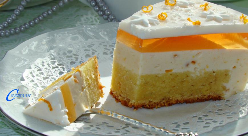 Готовим апельсиново-йогуртовый пирог